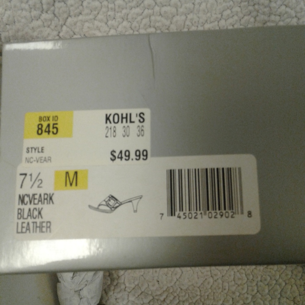 Nine west leather shoes